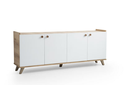 Μπουφές Δρυς
Λευκό 180x41x77,8cm | 566BMS2602