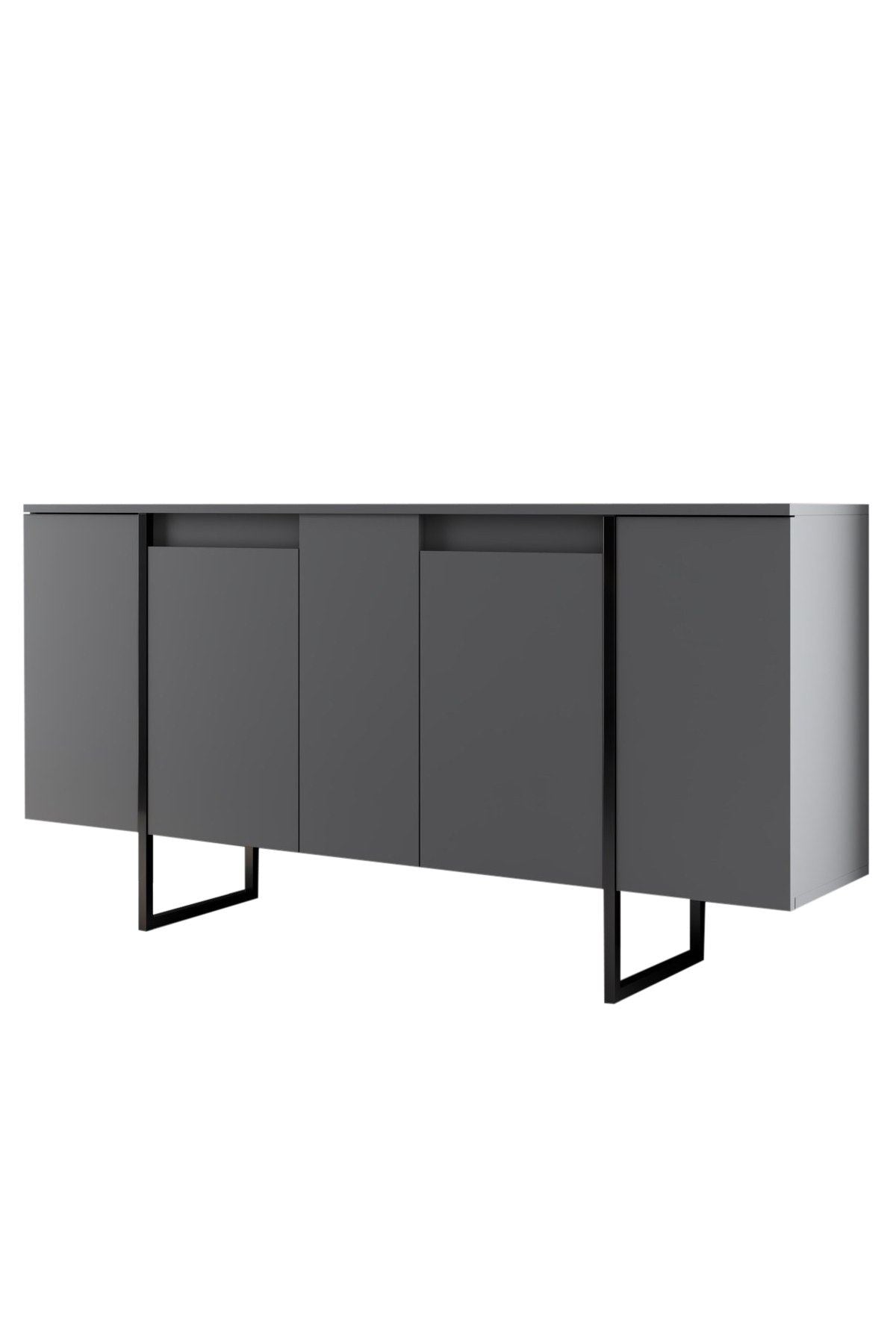 Μπουφές Ανθρακί
Μαύρο 160x35x80cm | 618BLY1175