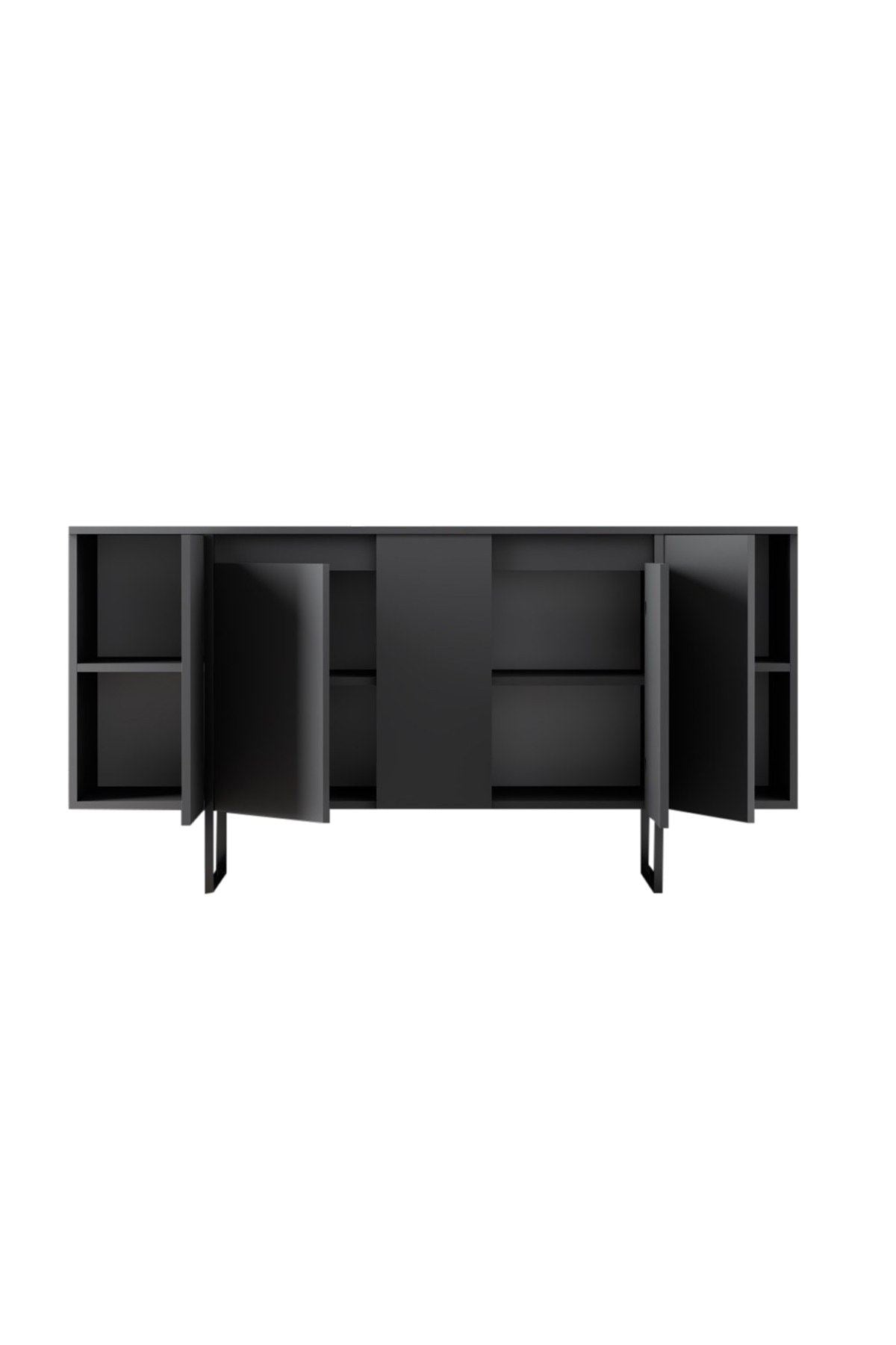 Μπουφές Ανθρακί
Μαύρο 160x35x80cm | 618BLY1175