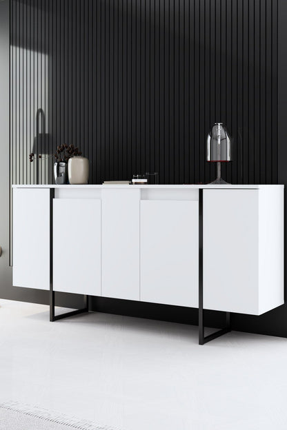 Μπουφές Λευκό
Μαύρο 160x35x80cm | 618BLY1176