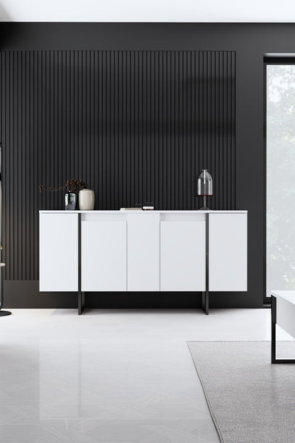 Μπουφές Λευκό
Μαύρο 160x35x80cm | 618BLY1176