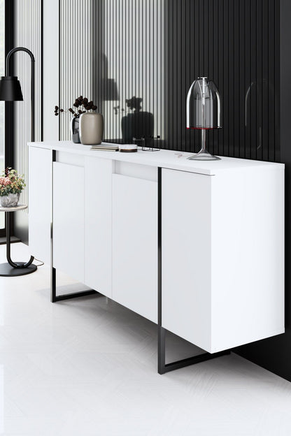 Μπουφές Λευκό
Μαύρο 160x35x80cm | 618BLY1176