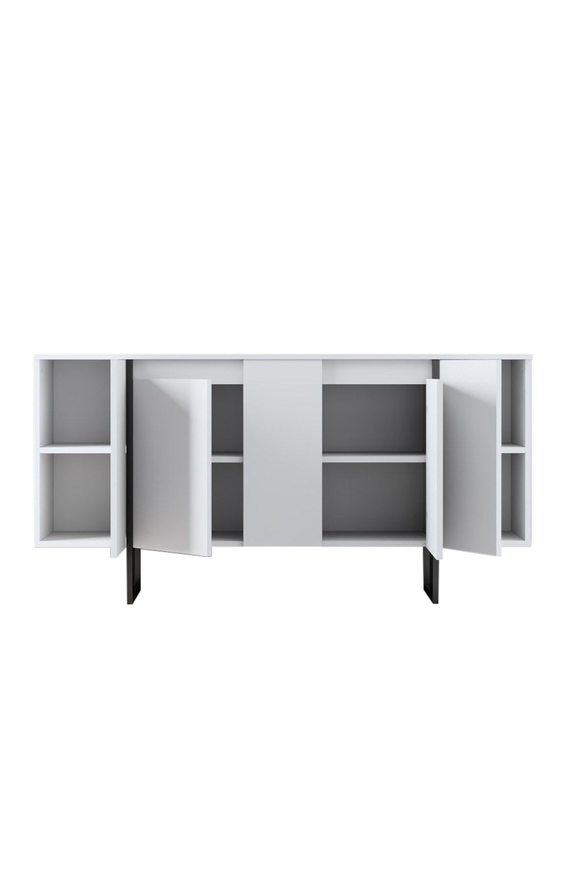 Μπουφές Λευκό
Μαύρο 160x35x80cm | 618BLY1176