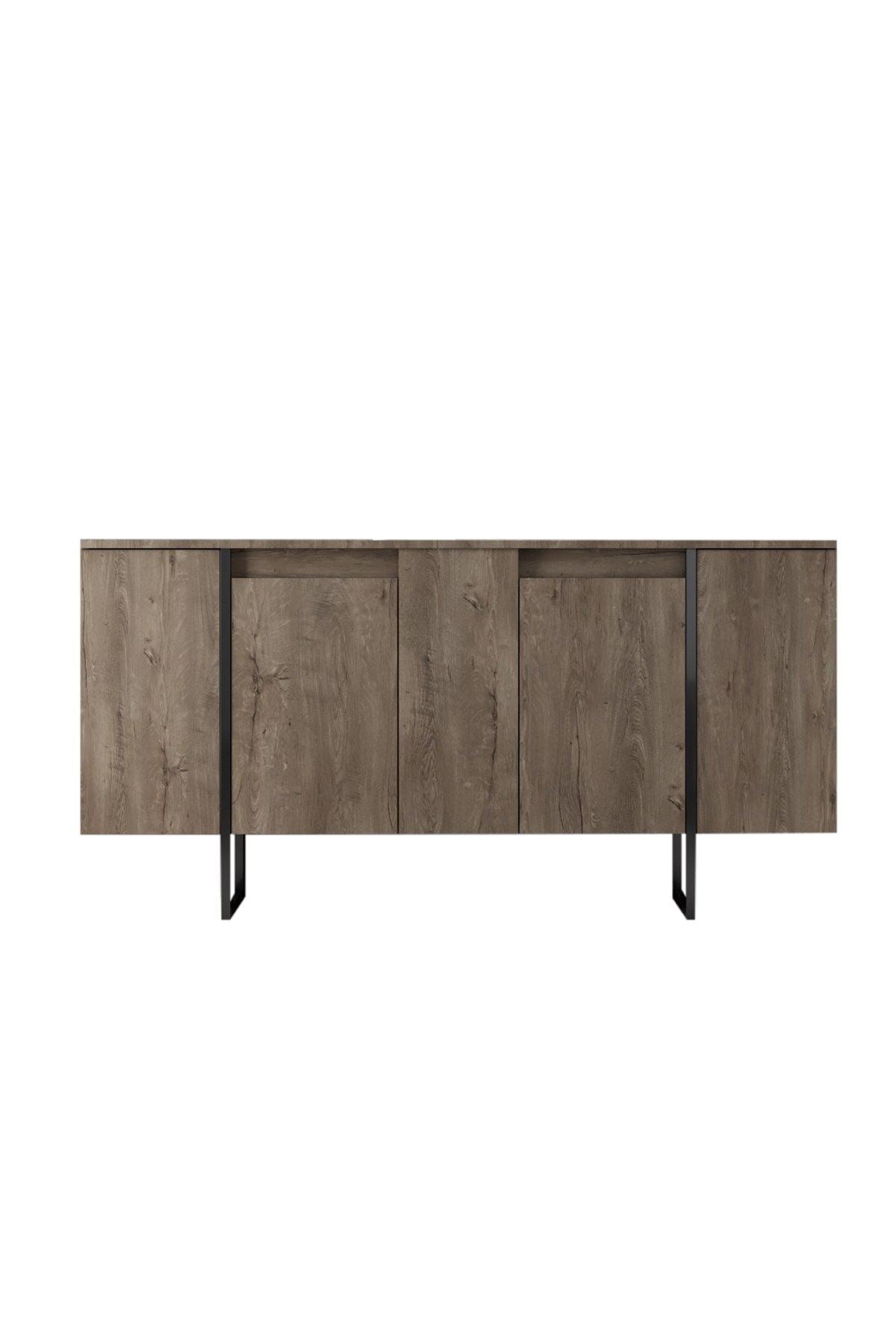 Μπουφές Καρυδί
Μαύρο 160x35x80cm | 618BLY1177