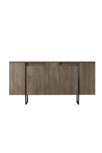 Μπουφές Καρυδί
Μαύρο 160x35x80cm | 618BLY1177