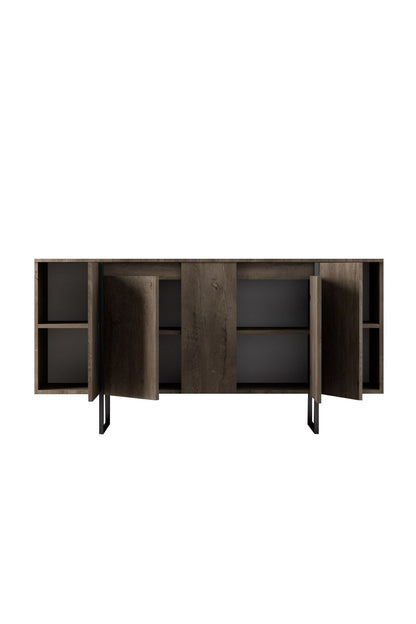 Μπουφές Καρυδί
Μαύρο 160x35x80cm | 618BLY1177