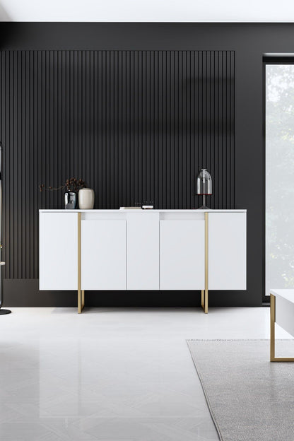 Μπουφές Λευκό
Χρυσό 160x35x80cm | 618BLY1179