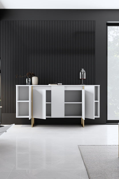 Μπουφές Λευκό
Χρυσό 160x35x80cm | 618BLY1179