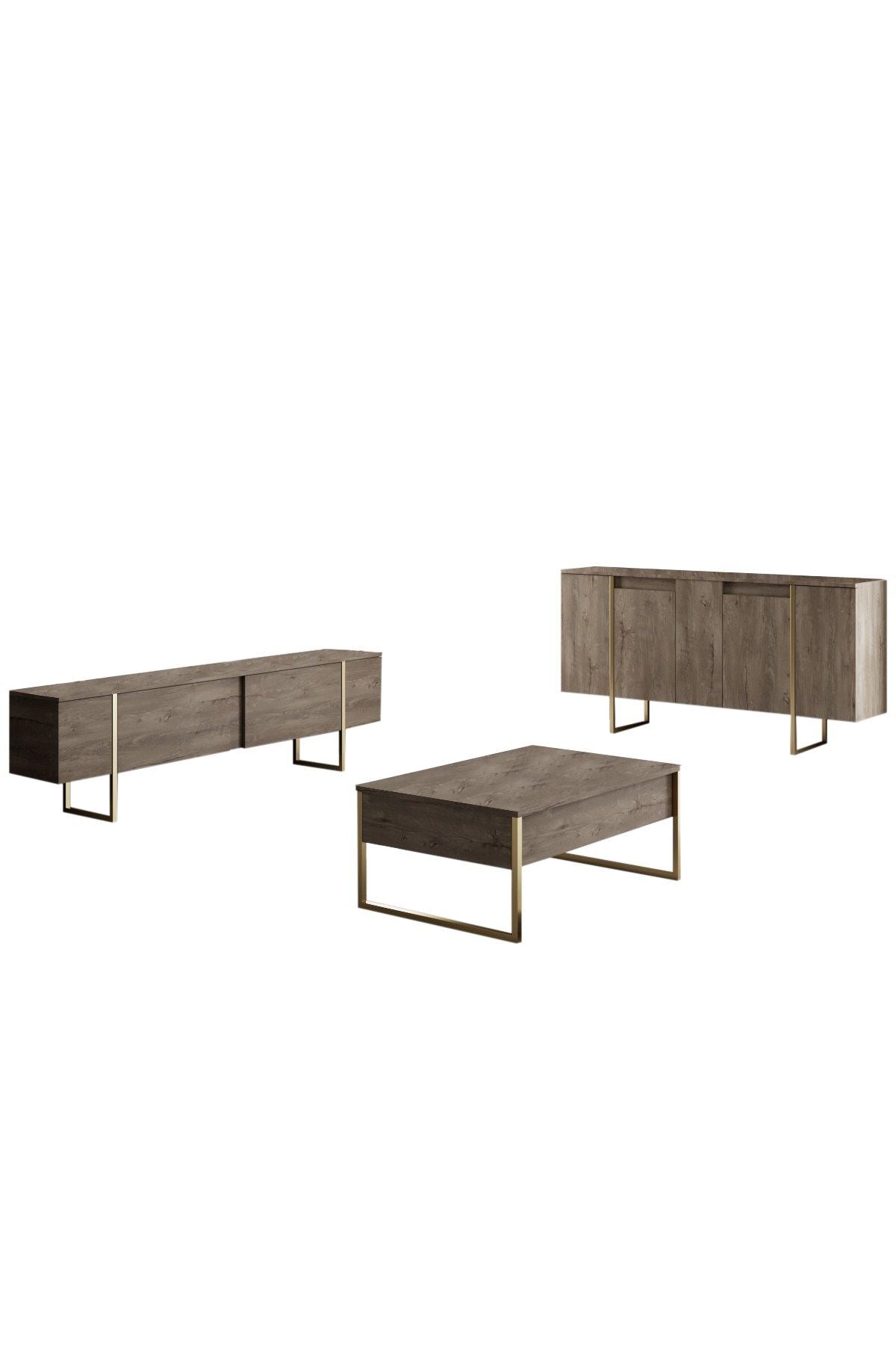 Μπουφές Καρυδί
Χρυσό 160x35x80cm | 618BLY1180