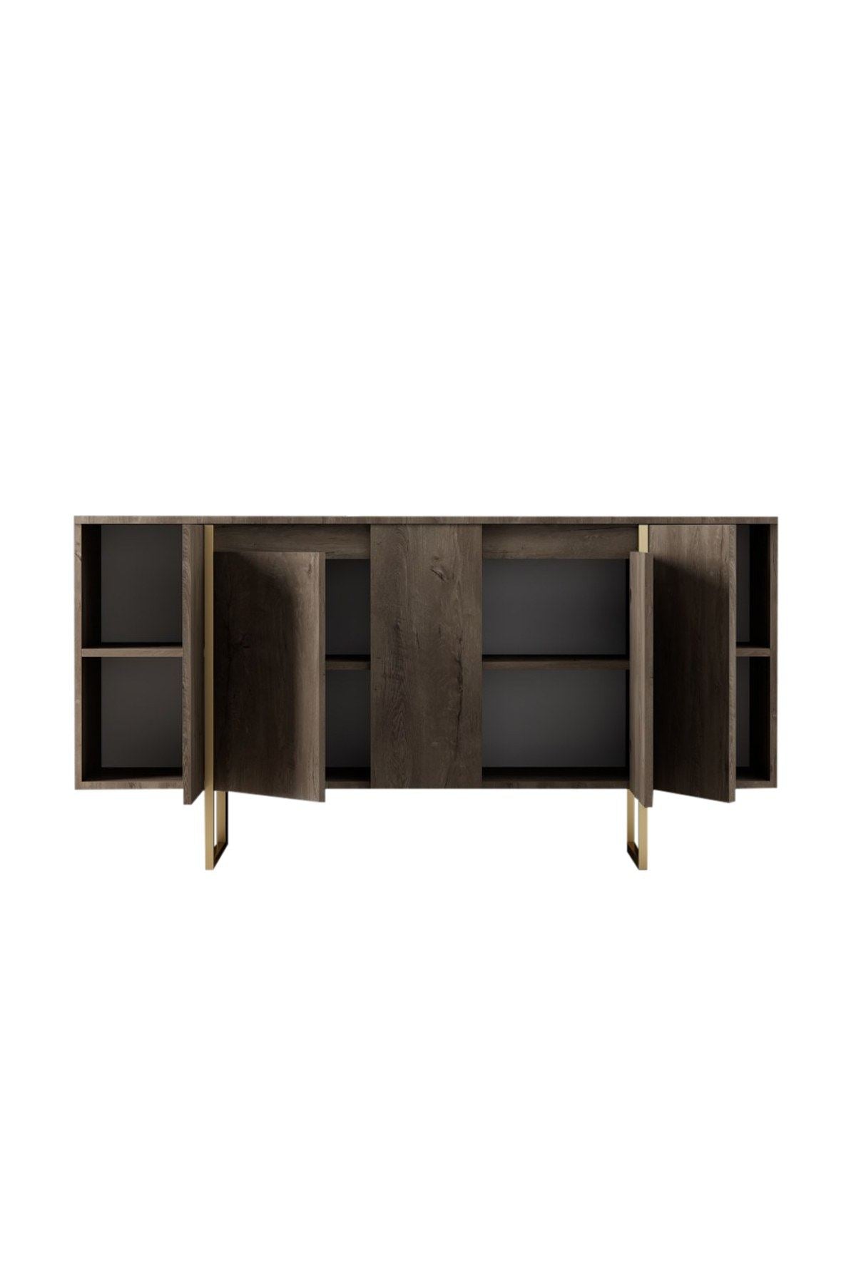 Μπουφές Καρυδί
Χρυσό 160x35x80cm | 618BLY1180