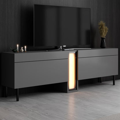 Έπιπλο Τηλεόρασης TV Βάση Σύνθεση Ανθρακί | 618BLY1294