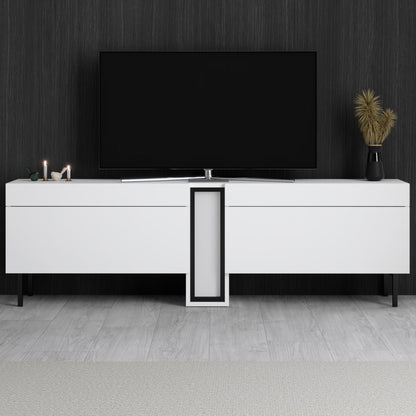 Έπιπλο Τηλεόρασης TV Βάση Σύνθεση Λευκό | 618BLY1295
