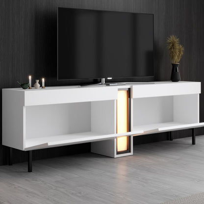 Έπιπλο Τηλεόρασης TV Βάση Σύνθεση Λευκό | 618BLY1295