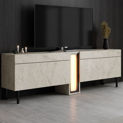 Έπιπλο Τηλεόρασης TV Βάση Σύνθεση Travertine | 618BLY1296