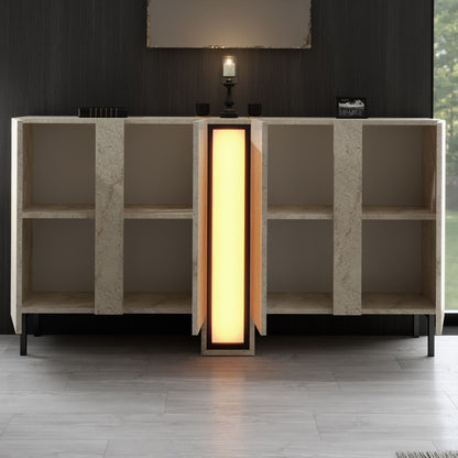 Μπουφές Τραβερτίνη 155x32x85cm | 618BLY1306