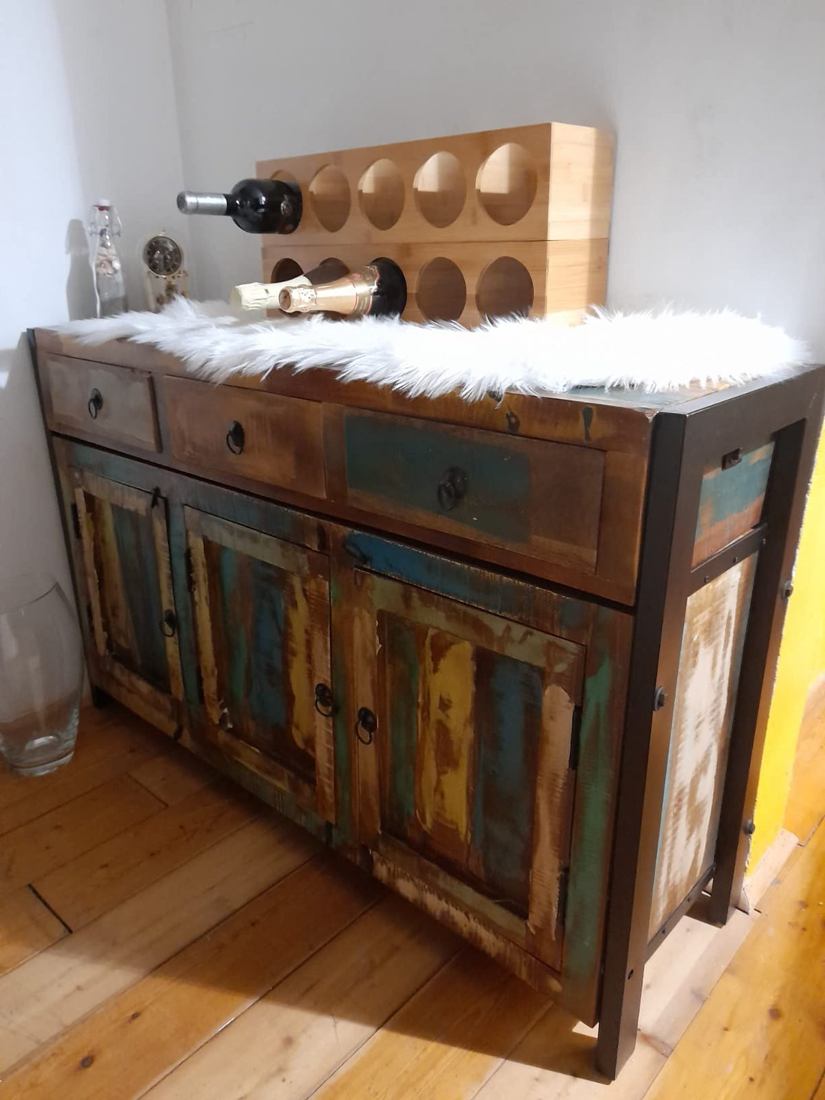 Sideboard Antique Entrance Furniture Cabinet Sideboard Retro Living Room Console 1243984