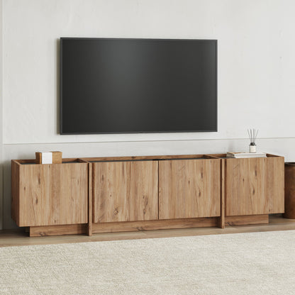 Έπιπλο Τηλεόρασης TV Βάση Σύνθεση Atlantic Pine Ανθρακί | 632NRD1106