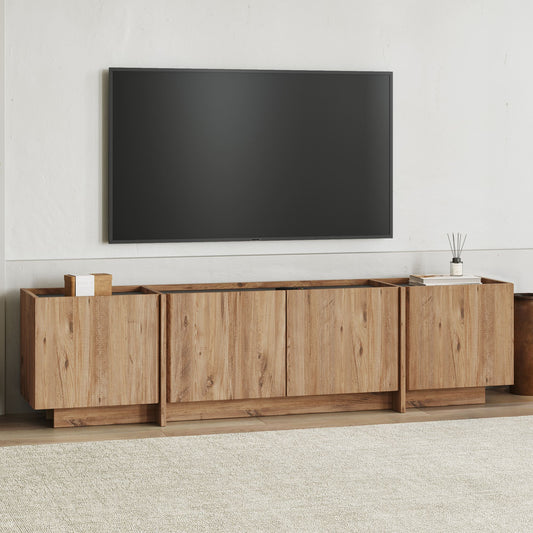 Έπιπλο Τηλεόρασης TV Βάση Σύνθεση Atlantic Pine Ανθρακί | 632NRD1106