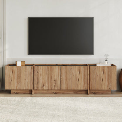 Έπιπλο Τηλεόρασης TV Βάση Σύνθεση Atlantic Pine Ανθρακί | 632NRD1106