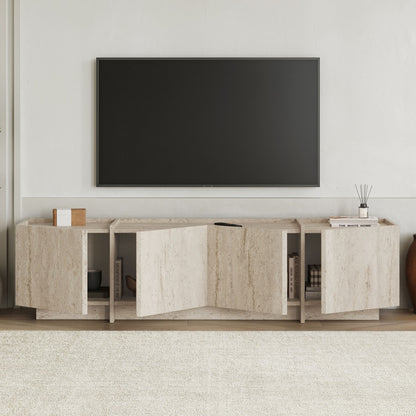 Έπιπλο Τηλεόρασης TV Βάση Σύνθεση Travertine | 632NRD1107