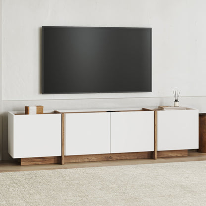 Έπιπλο Τηλεόρασης TV Βάση Σύνθεση Λευκό Atlantic Pine | 632NRD1109