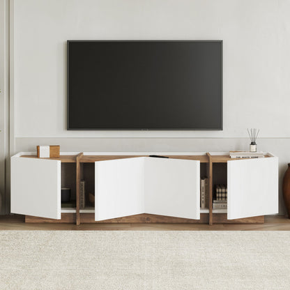 Έπιπλο Τηλεόρασης TV Βάση Σύνθεση Λευκό Atlantic Pine | 632NRD1109