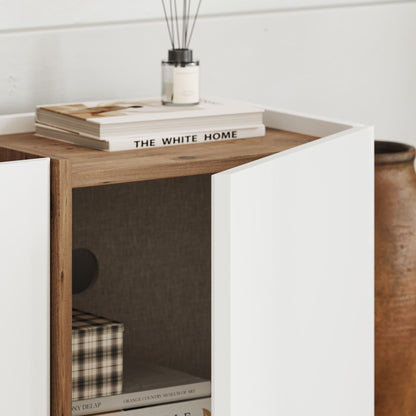 Έπιπλο Τηλεόρασης TV Βάση Σύνθεση Λευκό Atlantic Pine | 632NRD1109