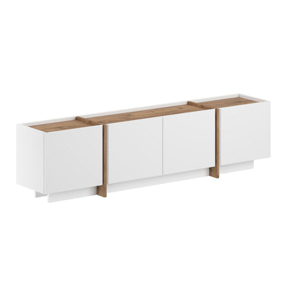 Έπιπλο Τηλεόρασης TV Βάση Σύνθεση Λευκό Atlantic Pine | 632NRD1109