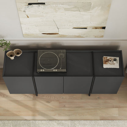 Μπουφές Ανθρακί
Μαύρο 180x45x80cm | 632NRD1113
