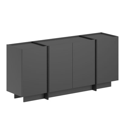 Μπουφές Ανθρακί
Μαύρο 180x45x80cm | 632NRD1113