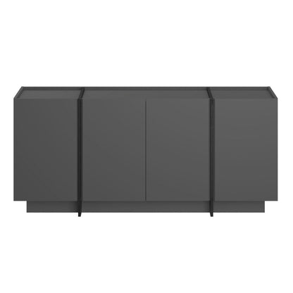 Μπουφές Ανθρακί
Μαύρο 180x45x80cm | 632NRD1113