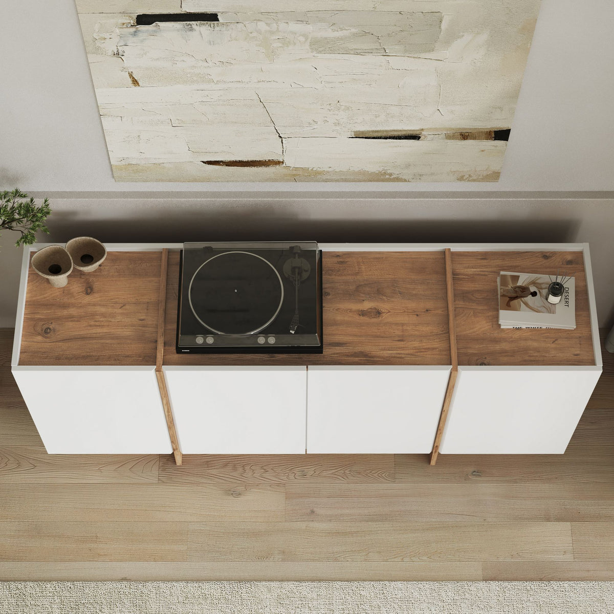 Μπουφές Λευκό
Atlantic Πεύκο 180x45x80cm | 632NRD1114