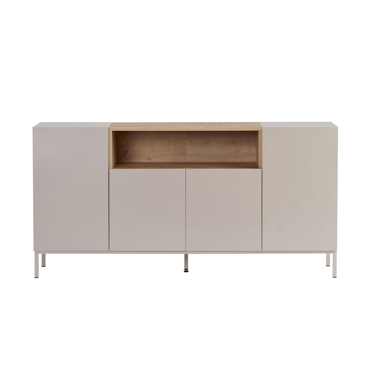 Κονσόλα Μπουφές 160x80x40 εκ Ψαμμίτης / Δρυς Sapphire 632NRD1132