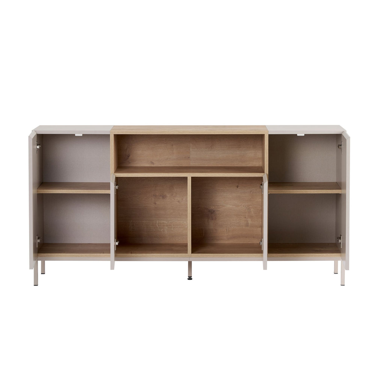 Κονσόλα Μπουφές 160x80x40 εκ Ψαμμίτης / Δρυς Sapphire 632NRD1132