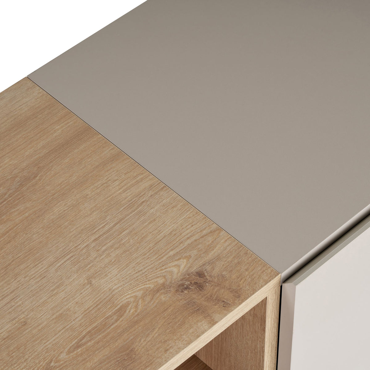 Κονσόλα Μπουφές 160x80x40 εκ Ψαμμίτης / Δρυς Sapphire 632NRD1132