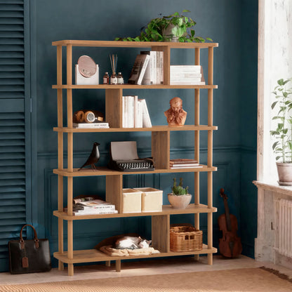 Βιβλιοθήκη 120 × 28 × 168,5 εκ. Atlantic Pine GR688DRA1203