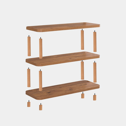 Βιβλιοθήκη 80 × 28 × 75 εκ. Atlantic Pine GR688DRA1204