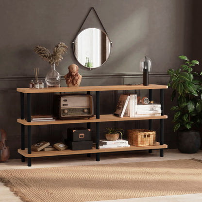 Βιβλιοθήκη 150 × 35 × 74,9 εκ. Μαύρο Atlantic Pine GR688DRA1209