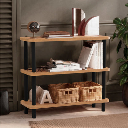 Βιβλιοθήκη 80 × 28 × 75 εκ. Μαύρο Atlantic Pine GR688DRA1210