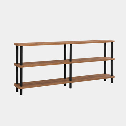 Βιβλιοθήκη 180 × 35 × 74,9 εκ. Μαύρο Atlantic Pine GR688DRA1212