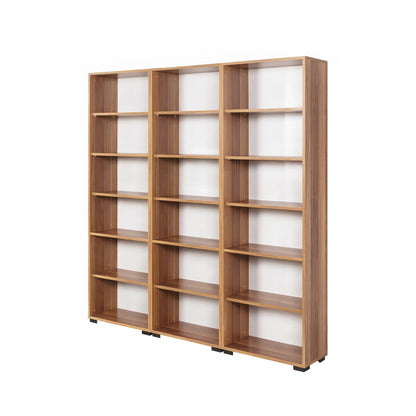 Βιβλιοθήκη Καρυδί 180x2x30 εκ 707DWL1242