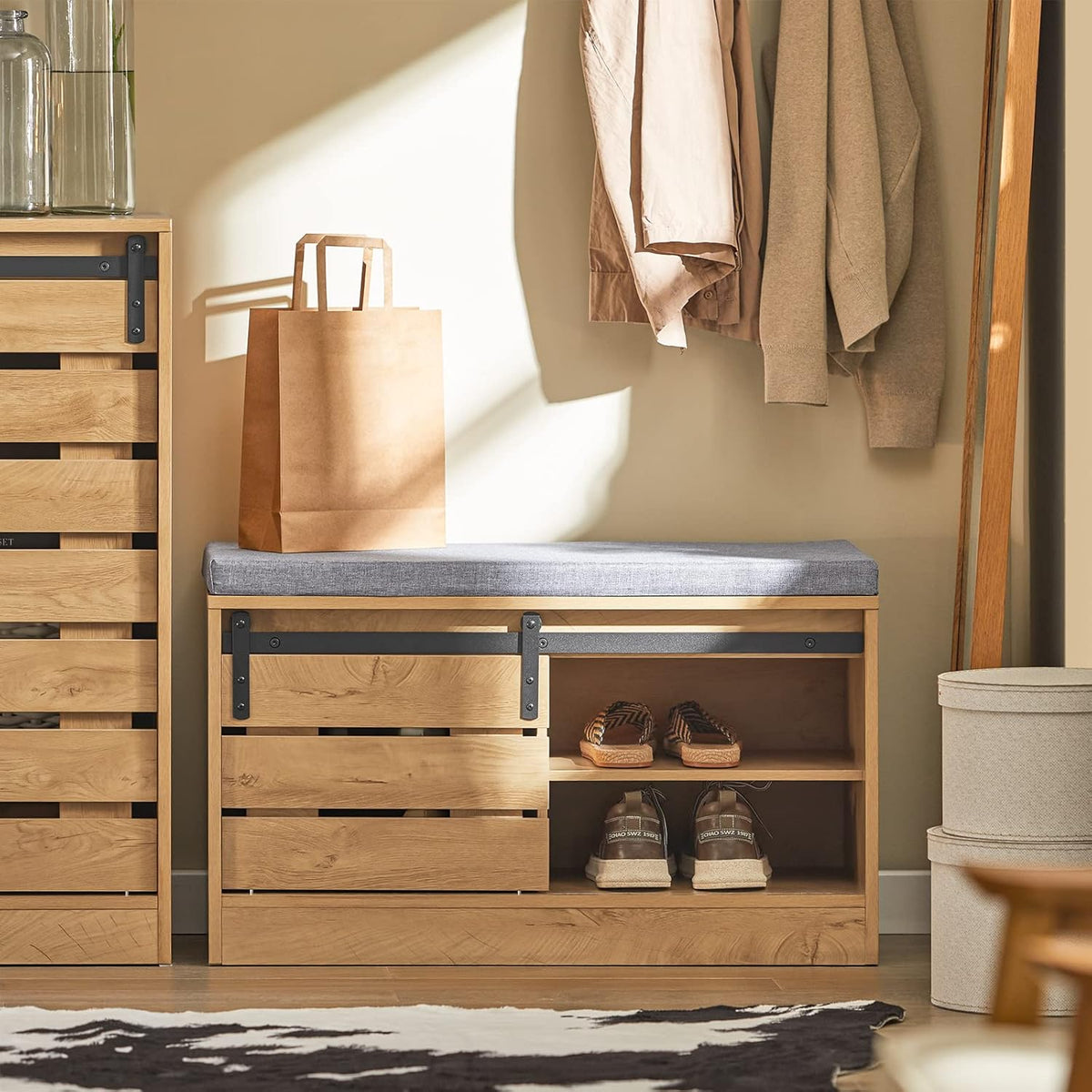 Παπουτσοθήκη Παγκάκι Εισόδου