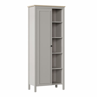 Βιβλιοθήκη Γκρι Δρυς 71x179.5x39.5 εκ 762SRN1032