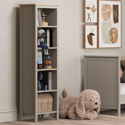 Βιβλιοθήκη Γκρι Δρυς 50x179.5x39.5 εκ 762SRN1033