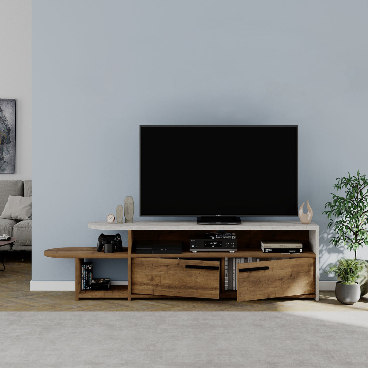 Έπιπλο Τηλεόρασης TV Βάση Σύνθεση Lagina Hitit | 776HMS3110