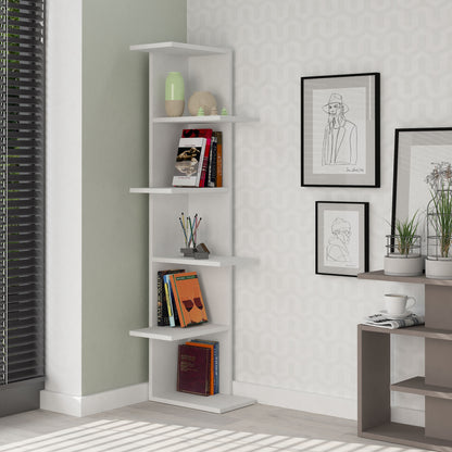 Βιβλιοθήκη 37 × 24 × 141 εκ. Λευκό GR776HMS3602