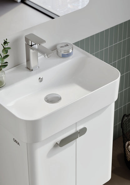 Έπιπλο Μπάνιου με Νιπτήρα σε χρώμα Λευκό, 785PNC1168.