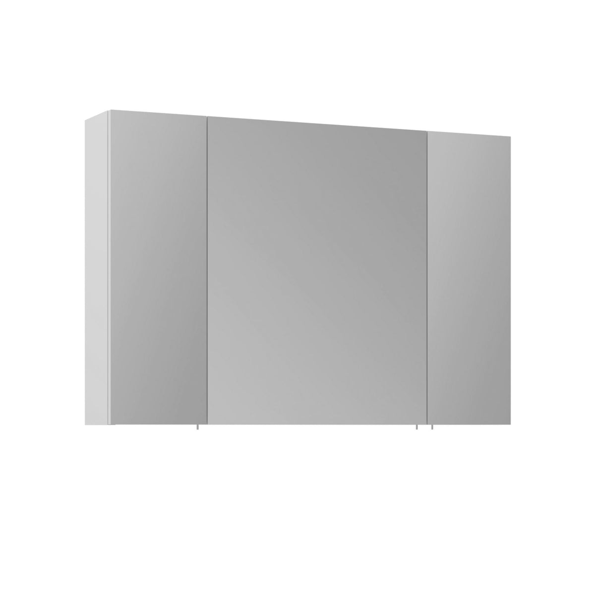 Ντουλάπι Καθρέφτης Μπάνιου 100x66x16 εκ. Matte White | 785PNC1180
