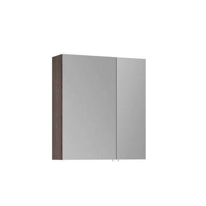 Ντουλάπι Καθρέφτης Μπάνιου 60x66x16 εκ. Dark Walnut | 785PNC1189
