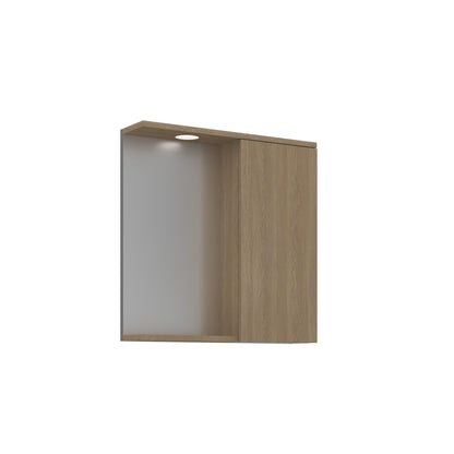 Ντουλάπι Καθρέφτης Μπάνιου 63x68x18 εκ. Sonomo Oak | 785PNC1245